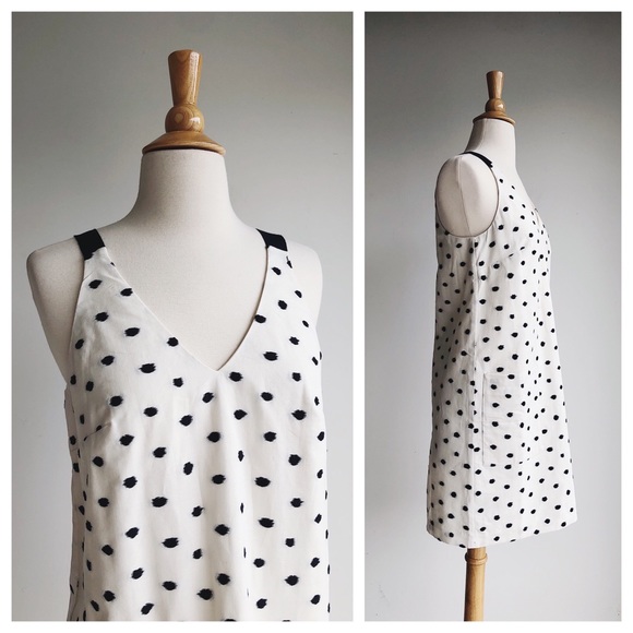 LOFT Dresses & Skirts - NWT LOFT | Ink Dot Shift Dress | 2